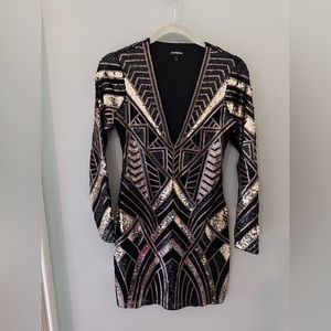 Express Sequin Dress
